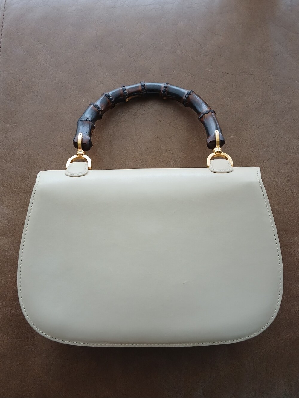 Vintage Gucci classic bamboo handle bag - Picture 2 of 16